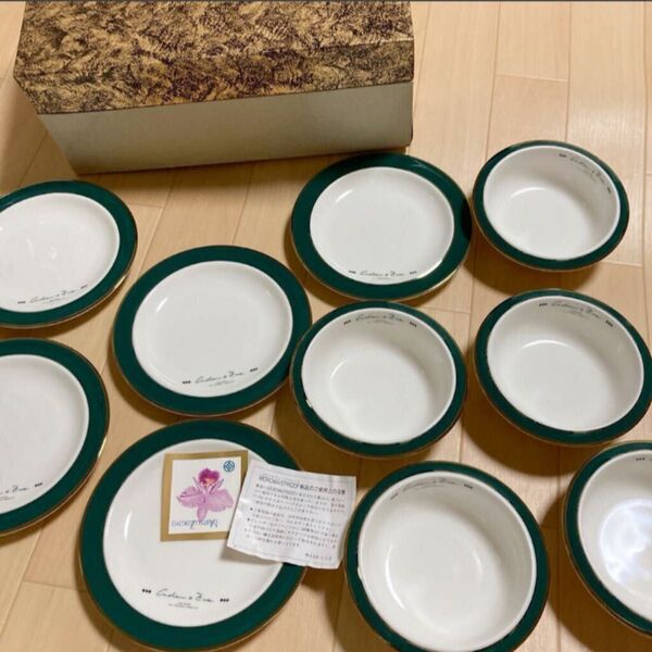 たち吉 アダム&イブ スープカップ 洋食器 5客 5客セット 鉢 プレート 皿 食器 セット 未使用品