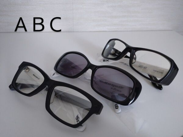 ABC 3点セット recs レックス 正規品 サングラス GLAY JIRO