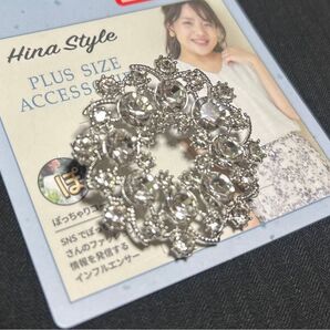 しまむら 大きいサイズ Hinaさん アクセサリー ブローチ