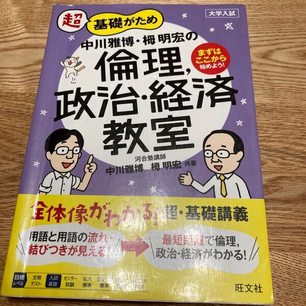 中川雅博・栂明宏の倫理、政治・経済教室 超基礎がため