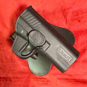 AMOMAX S&W M&P9用 パドルホルスター 右 ブラック