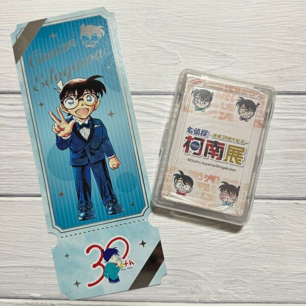 名探偵コナン 台湾限定 トランプ 江戸川コナン カード コナン展 30周年