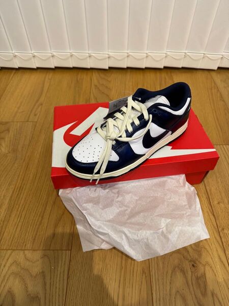 NIKE DUNK LOW RETRO PRM "MIDNIGHT NAVY" 27.5cm