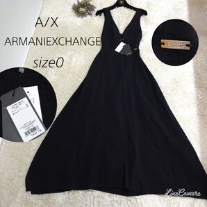 新品タグ付き★ARMANIEXCHANGE 定価3.1万円 ロングワンピース