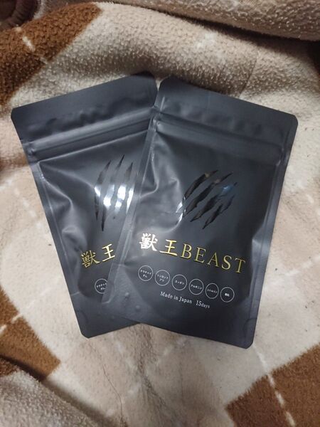 獣王 BEAST 2袋セット サプリメント マカ シトルリン ギンギン スッポン