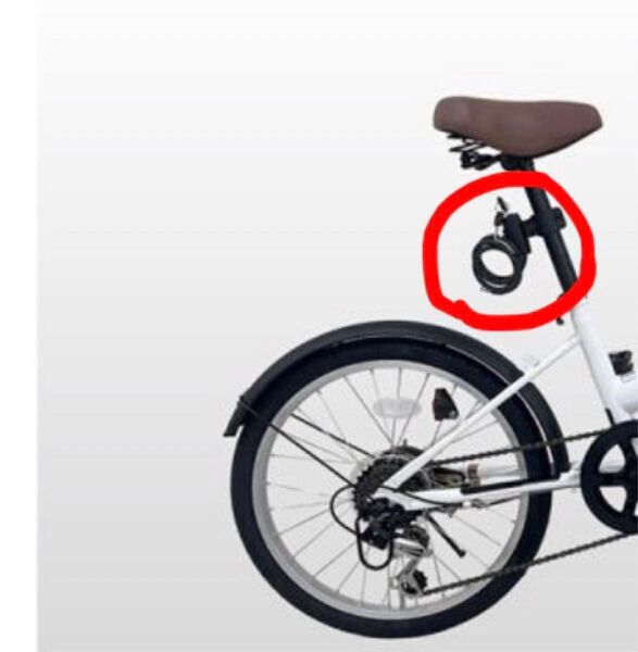 自転車の鍵 ワイヤー錠