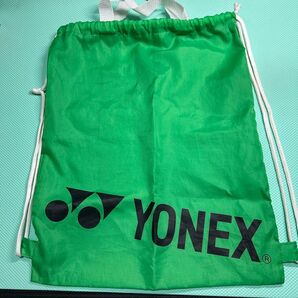 YONEX シューズ袋 グリーン