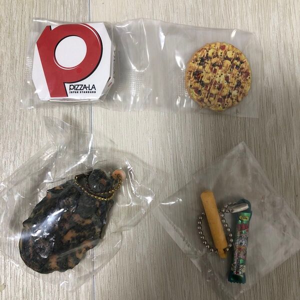 ピザーラミニチュアコレクション うまい棒ミニチュアチャームコレクション 貝マスコット