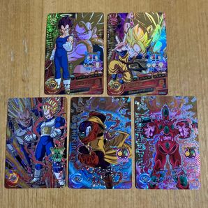 ドラゴンボールヒーローズ ベジータ 孫悟天 ベジータ 破壊王スラッグ 破壊王ハッチヒャック HG2 HG9 HJ5 CP