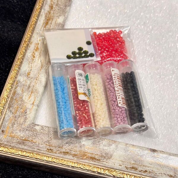 【パーツ類まとめ買い対象】手芸素材 ビーズ 丸小 丸大 新品 まとめ売り アクセサリー クーポン使用でさらにお得!
