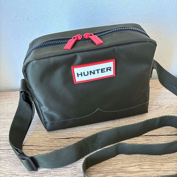 HUNTER ハンター ミニショルダーバッグ サコッシュ カーキ