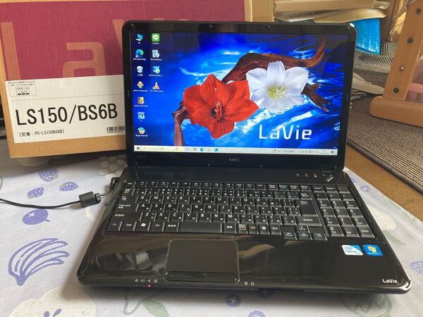 【今月奉仕品】格安 綺麗 NEC Lavie LS150/B 高性能Corei5 元箱付 Windows10 メモリ8GB