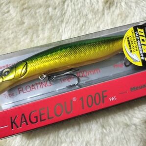 Megabass カゲロウ 100F GGゴールドライム 新品