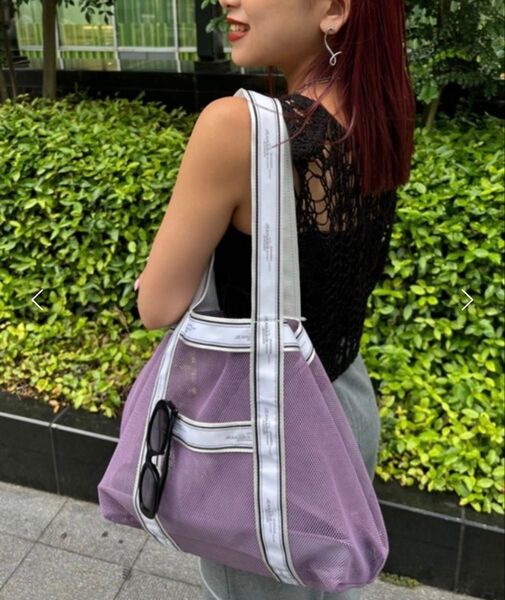 JEANASiS* 【WEB限定】メッシュトートバッグ