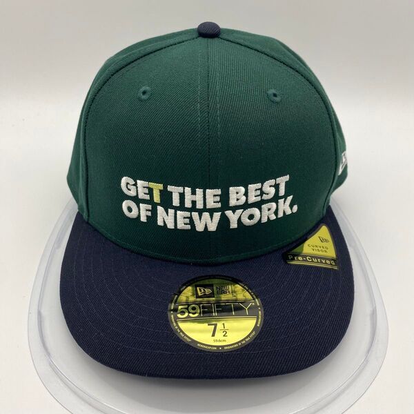 ニューエラ NEW ERA グリーン ニューヨーク 7 1/2 ロープロ