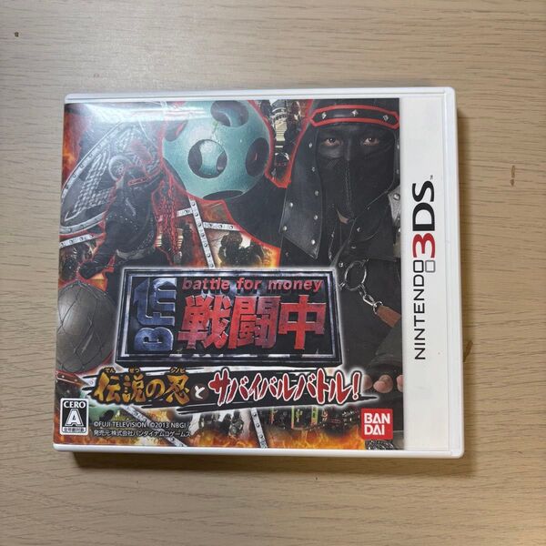 戦闘中 伝説の忍とサバイバルバトル! 3DS動作良好