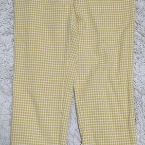 チェック柄パンツ