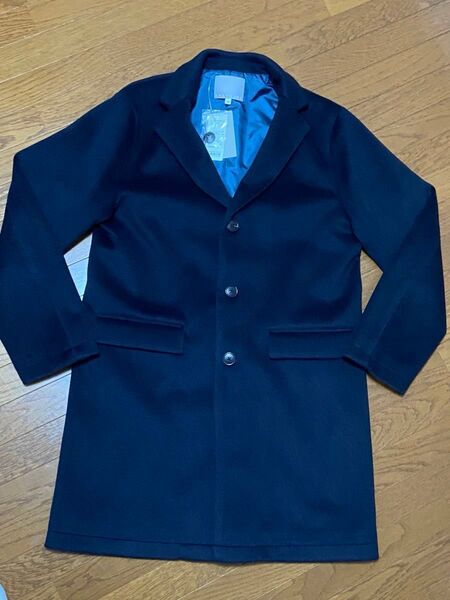 【新品】【定価:16,500】#アバハウス #チェスターコート #コート 48(Lサイズ) ネイビー