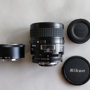 Nikon AF Micro NIKKOR 60mm f/2.8 +PK-13 27.5 接写リング マクロ撮影セット