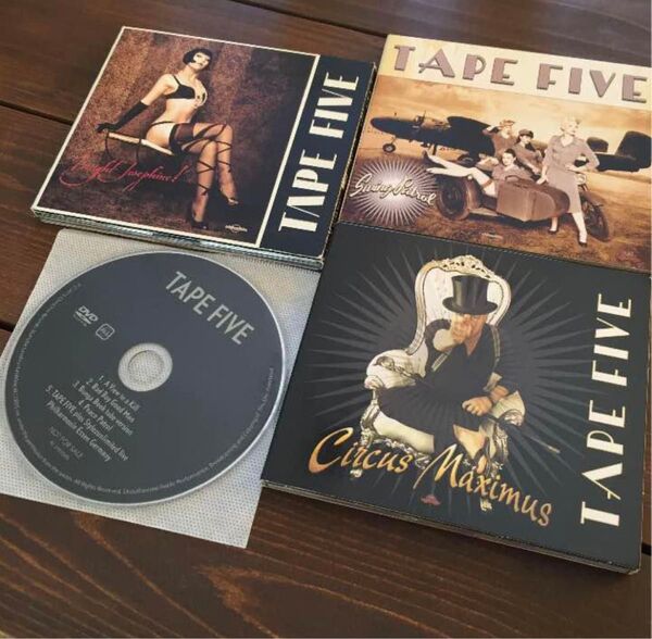 【ELECTRO SWING 】TAPE FIVE アルバム3枚セット