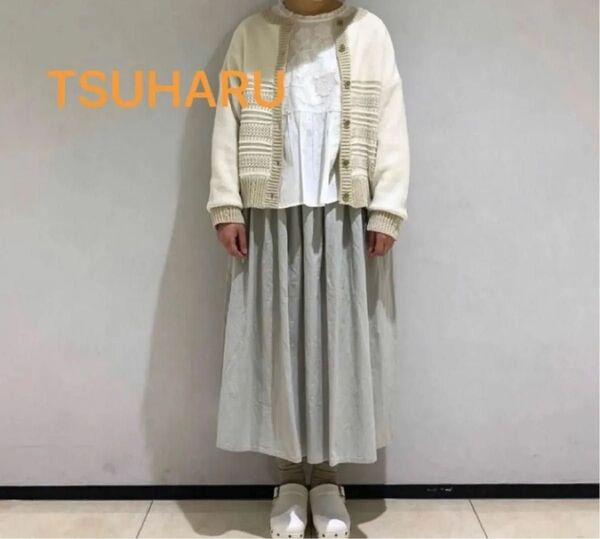 新品♪ TSUHARU by Samansa Mos2 ツハル サマンサモスモス コード糸柄編みカーディガン