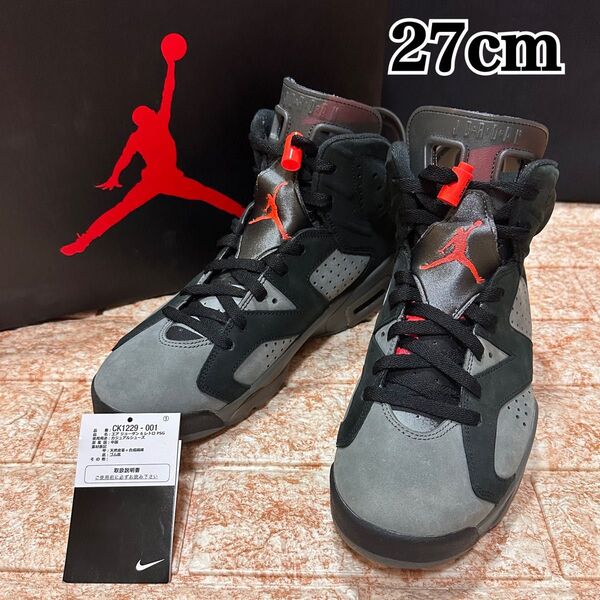 NIKE × PARIS SAINT GERMAIN AIR JORDAN 6 RETRO INFRARED ジョーダン6 PSG