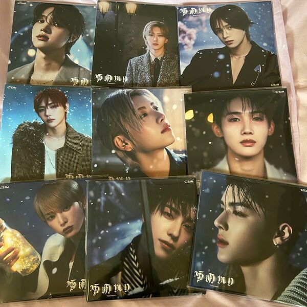 &TEAM 雪明かり ソロジャケCD9形態セット