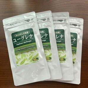 ユーグレナの挑戦 (60粒)/袋×4袋 新品未開封
