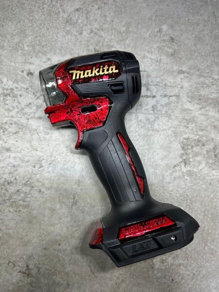 マキタ TD173D ハウジング ラップ塗装 インパクトドライバ makita 腰袋 職人 現場 ハイエース ニックス