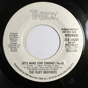 The Isley Brothers - Let's Make Love Tonight - T-Neck ■ soul 45