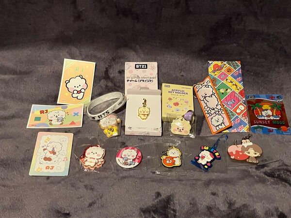 JIN ソクジン Tiny-tan BT21 RJ グッズセット14点