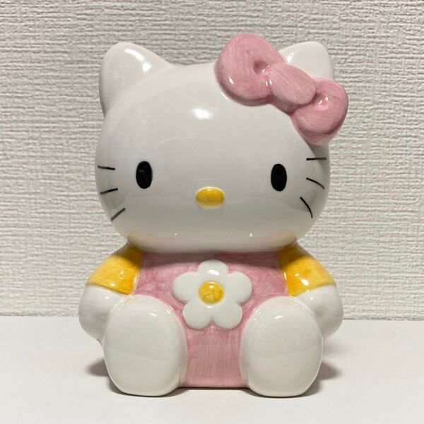 90s ハローキティ トイレブラシホルダー KITTY サンリオ 陶器 オールド 昭和レトロ