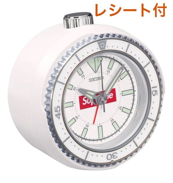 Supreme x Seiko Mai Alarm Clock White■シュプリーム セイコーマイアラームクロック ホワイト