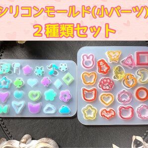 シリコンモールド(小パーツ) 2種類セット
