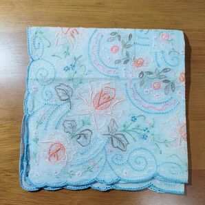 【未使用】刺繍ハンカチ