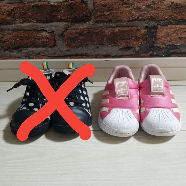adidas スリッポン & アーノルドパーマーハイカットシューズ13.5cm