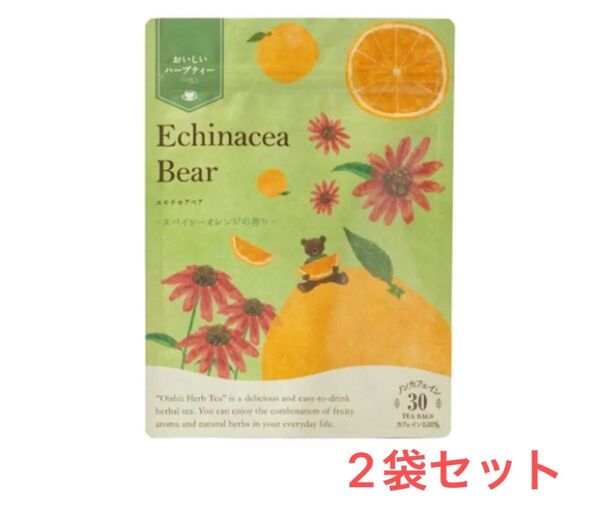 【生活の木】おいしいハーブティー エキナセアベア ティーバッグ (ティーバッグ30袋入) 2袋セット