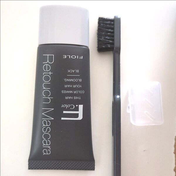 【新品未使用】フィヨーレ Fカラー リタッチヘアマスカラ ブラック 30g