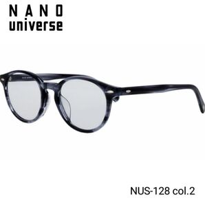 ☆ナノユニバース【国内正規品・新品】サングラス ライトカラーレンズ 男女兼用 NUS-128-2
