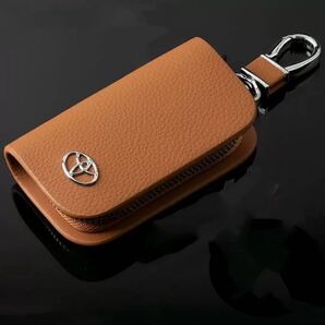 トヨタ 専用 キーケース レザー 革 キーカバー キーホルダー 新型 高級