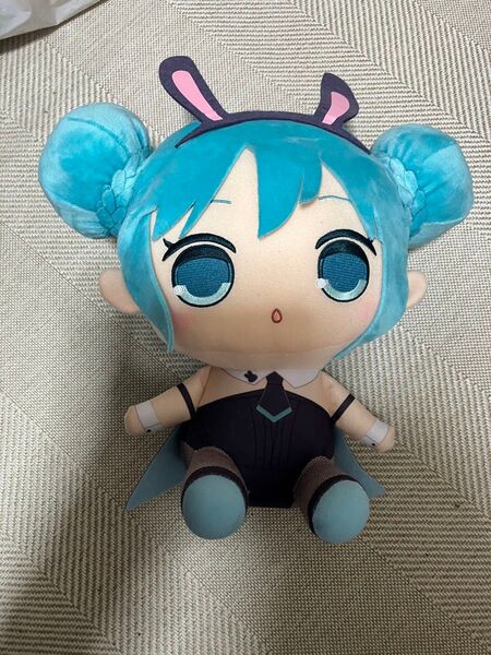 ぬいぐるみ 初音ミク(A/黒バニー衣装) きゅるまるBIGぬいぐるみ2 「VOCALOID」