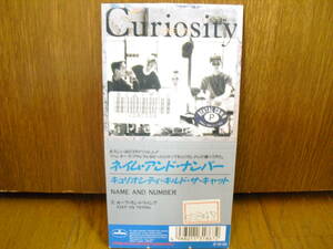 8cmCD キュリオシティ キルド ザ キャット CURIOSITY KILLED THE CAT ネイム アンド ナンバー NAME AND NUMBER キープ KEEP ON TRYING /8cm