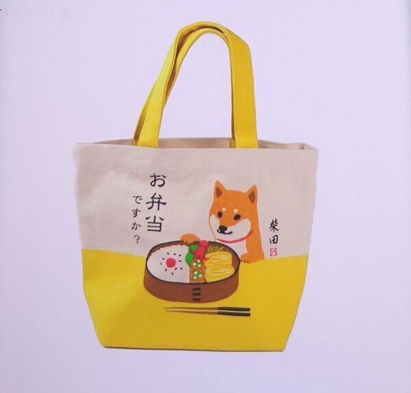 柴犬のしばたさん ミニトートバッグ