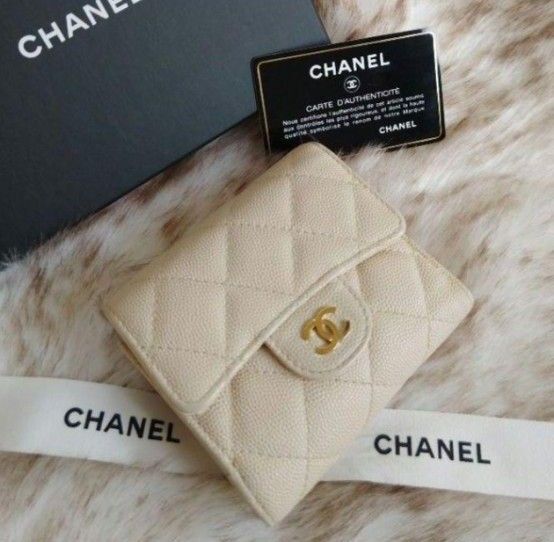 ★最終価格★美品★CHANEL シャネル マトラッセ キャビアスキン 三つ折り財布