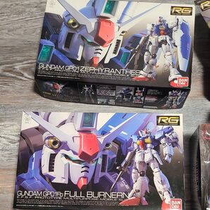 2品セット RG GP01 ゼフィランサス/GP01Fb フルバーニアン 未組立 BANDAI ガンプラ 1/144