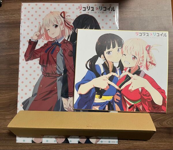 リコリコ ポスター 錦木千束&井ノ上たきな