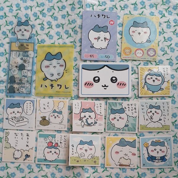 ちいかわ ハチワレ カード&シールセット
