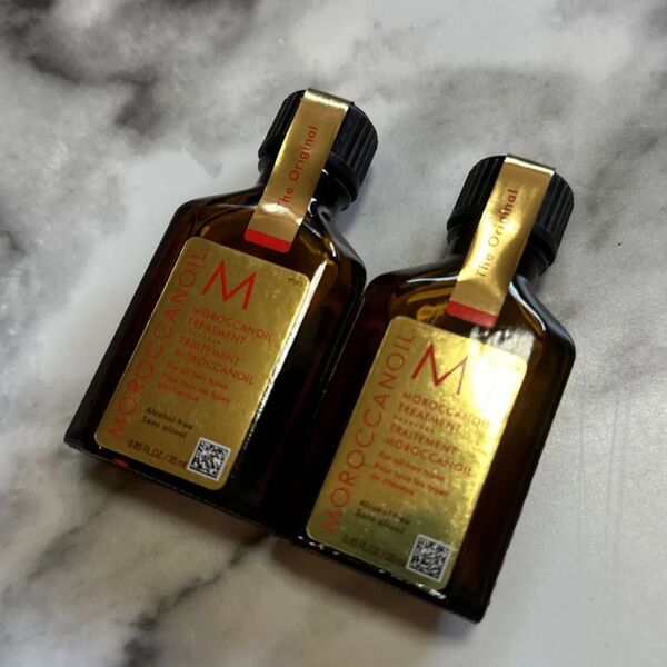 モロッカンオイル限定 モロッカンオイル25ml 2個 新品未使用未開封シール