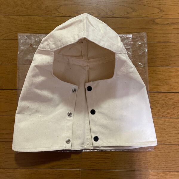 綿頭巾 ツバなし スタンダード M ボタン付 1枚