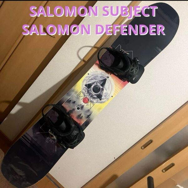 SALOMON SUBJECT156 × SALOMON DEFENDER M